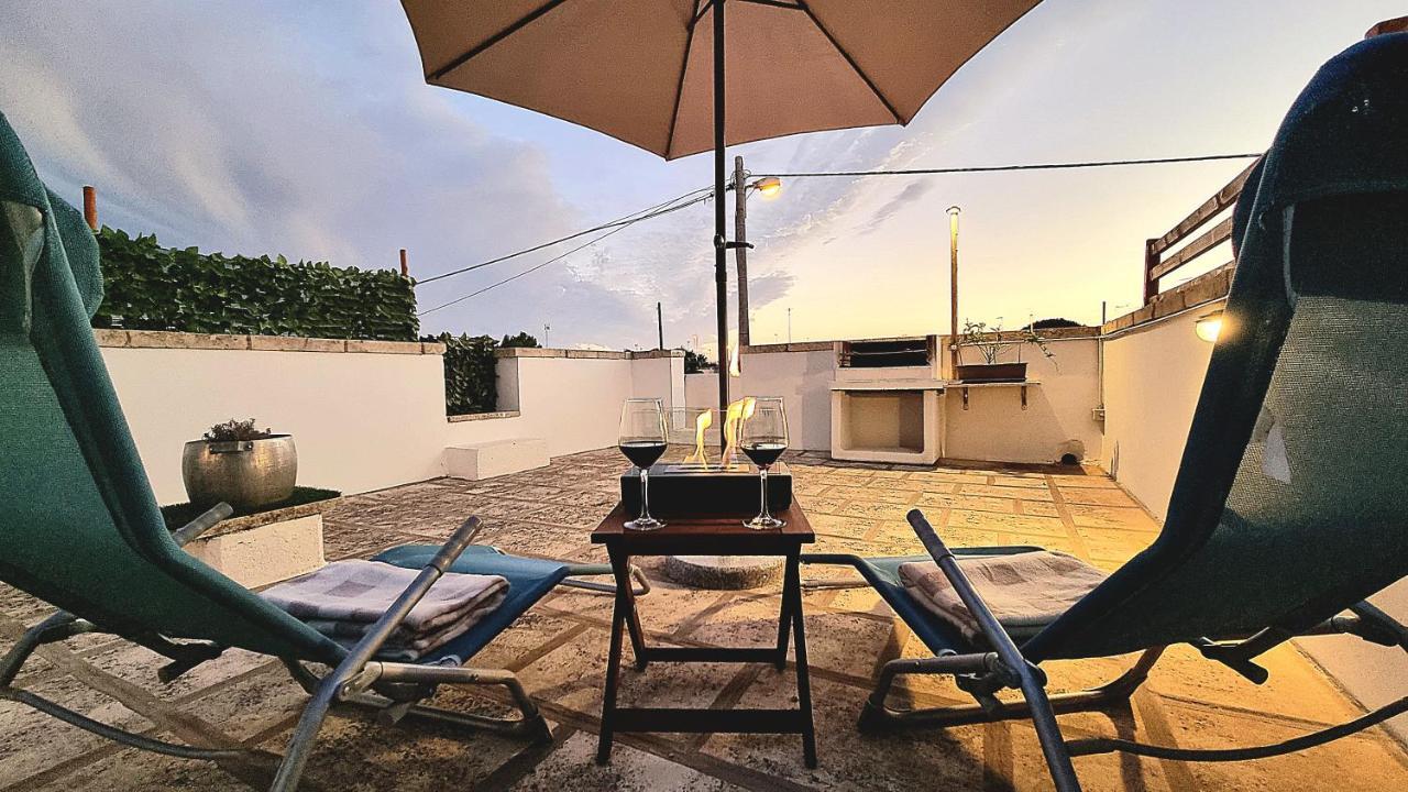 La Terrazza Dei Nonni Apartment Torre Specchia Ruggeri Exterior photo