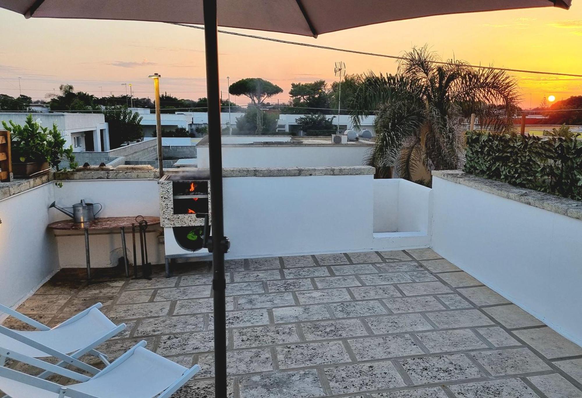 La Terrazza Dei Nonni Apartment Torre Specchia Ruggeri Exterior photo